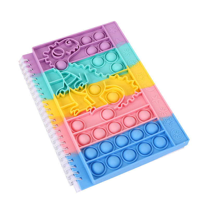 Wholesale Unicorn Silicone Pressure Reducing Press Bubble Notes